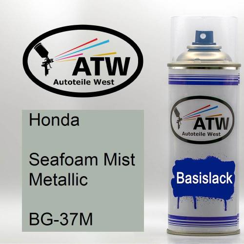 Honda, Seafoam Mist Metallic, BG-37M: 400ml Sprühdose, von ATW Autoteile West.